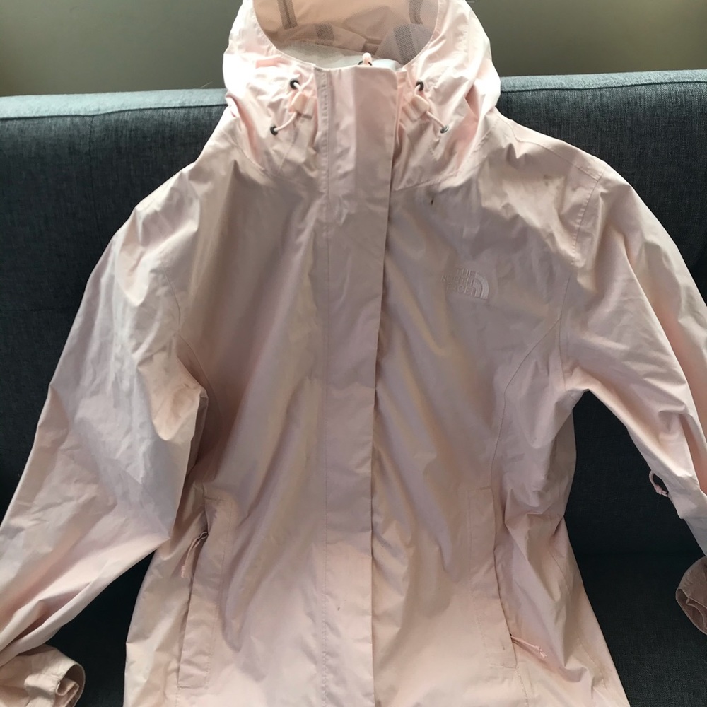 The north face rain jacket